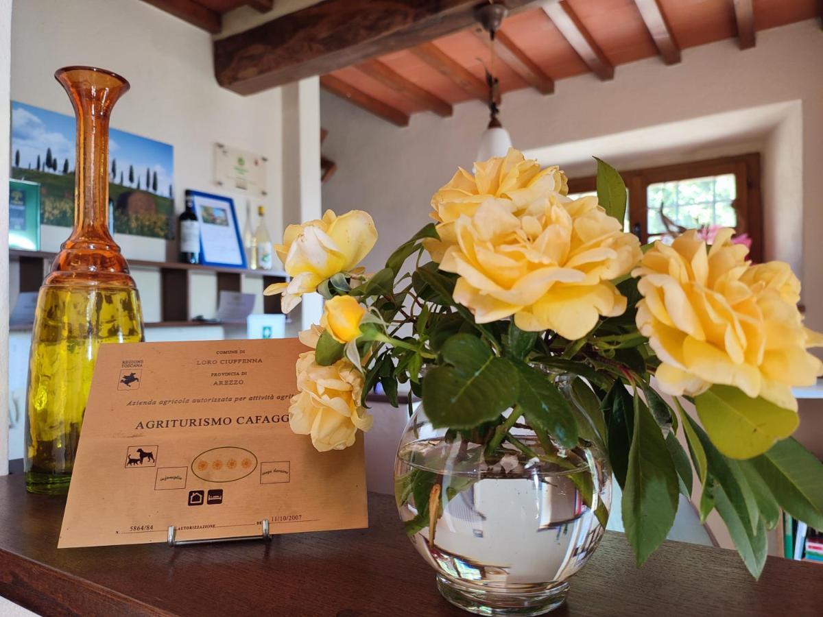 Agriturismo Cafaggio Primo Loro Ciuffenna Buitenkant foto